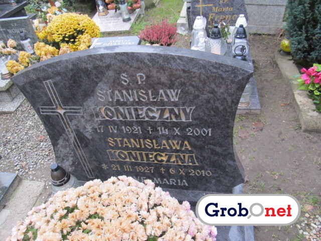 Grób Stanisława Konieczna