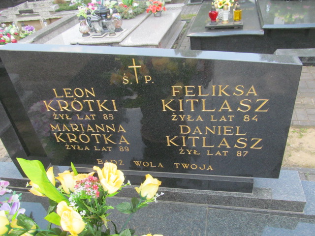 Grób Feliksa Kitlasz