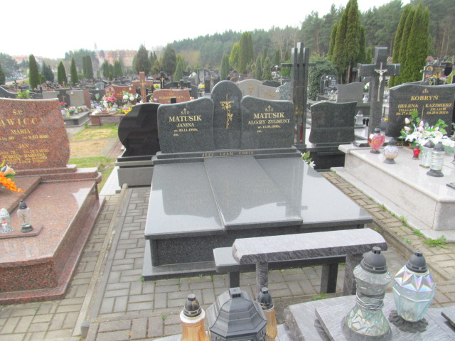 Grób Alojzy Zygmunt Matusik