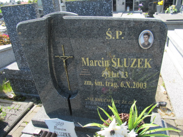 Grób Marcin Śluzek