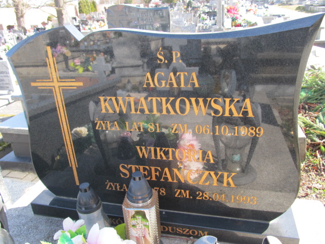 Grób Agata Kwiatkowska