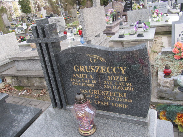 Grób Aniela Gruszecka
