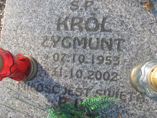 Grób Zygmunt Król