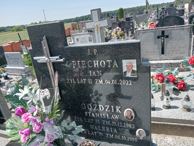 Grób Waleria Gożdzik