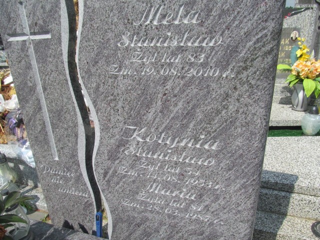 Grób Zofia Mela