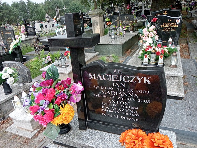 Grób Jan Maciejczyk