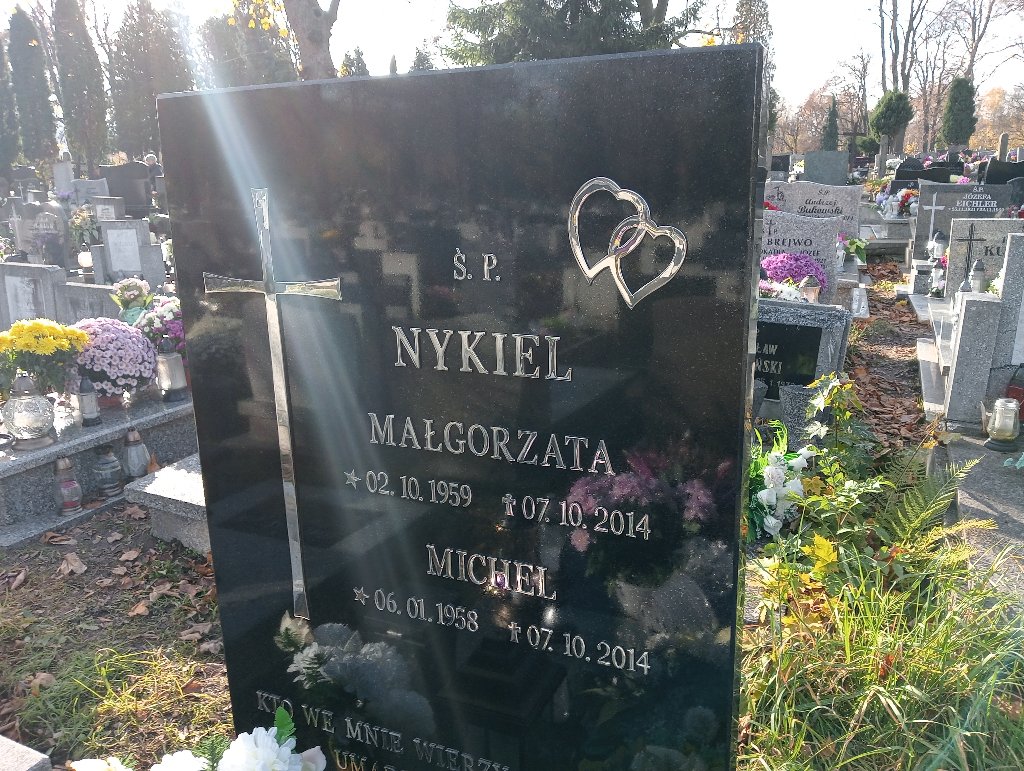 Grób Małgorzata Nykiel