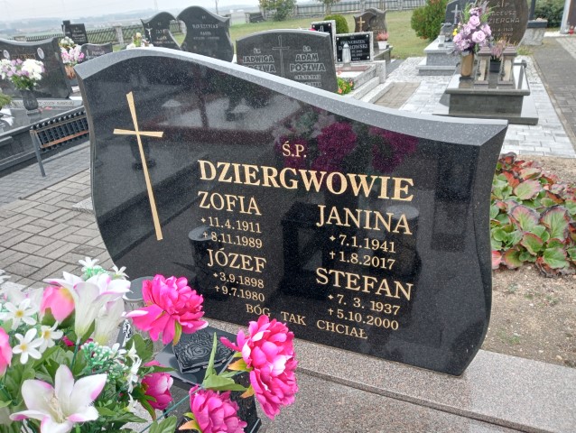 Grób Bogusław Dziergwa