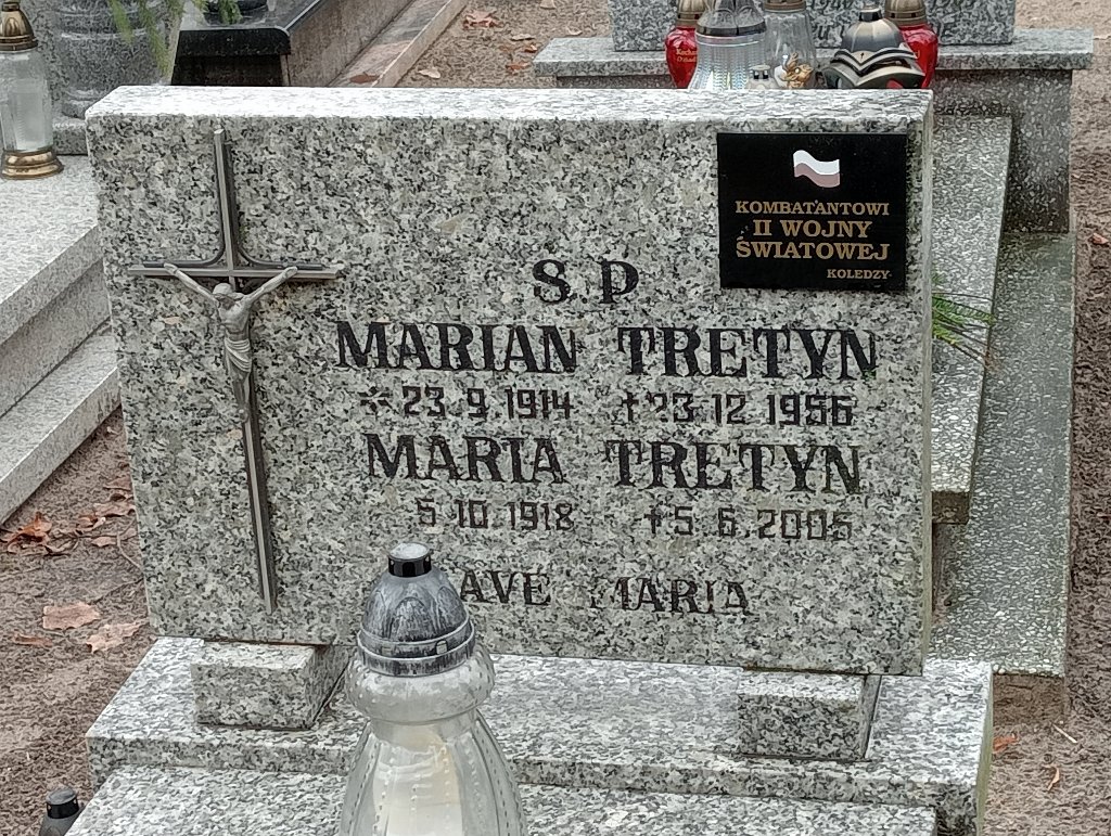 Grób Maria Tretyn