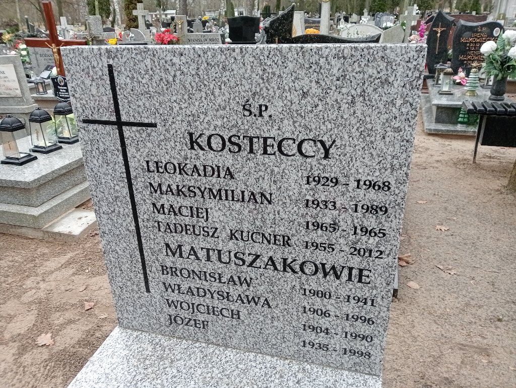 Grób Władysława Matuszak