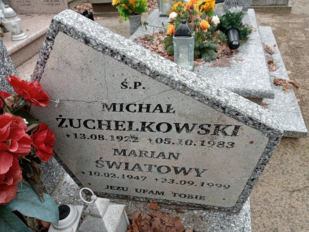 Grób Michał Żuchelkowski