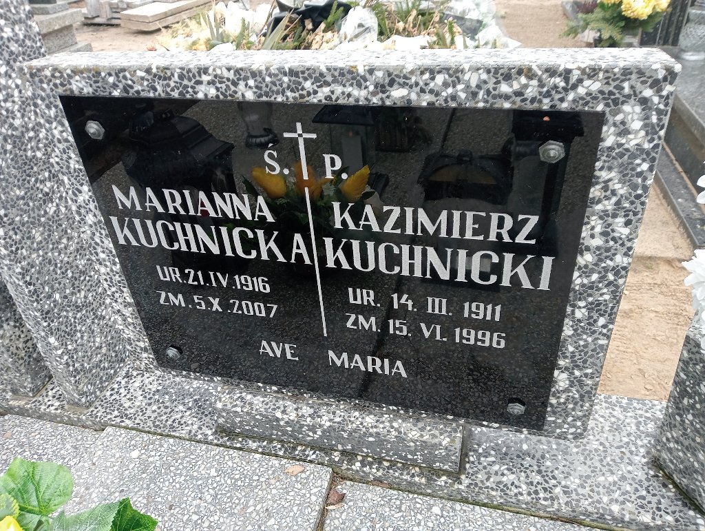 Grób Marianna Kuchnicka