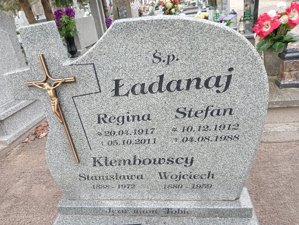 Grób Regina Ładanaj