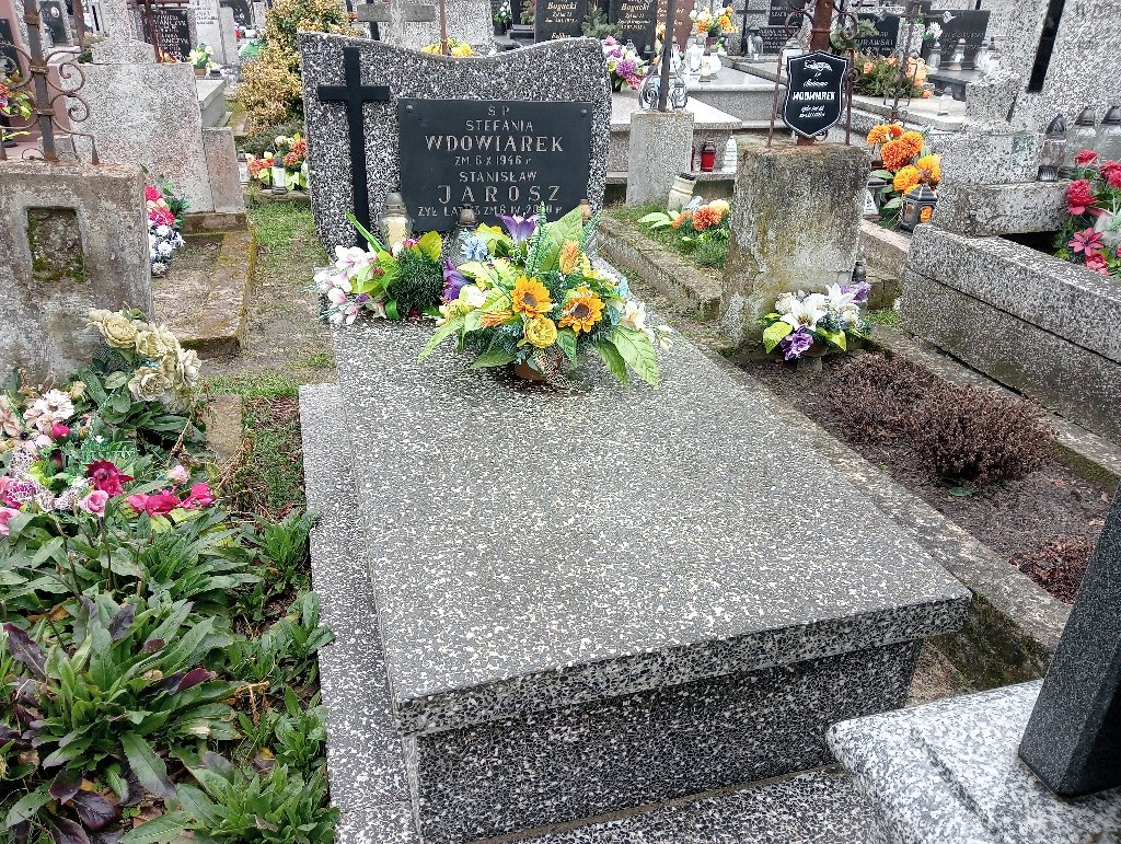 Grób Stefania Wdowiarek