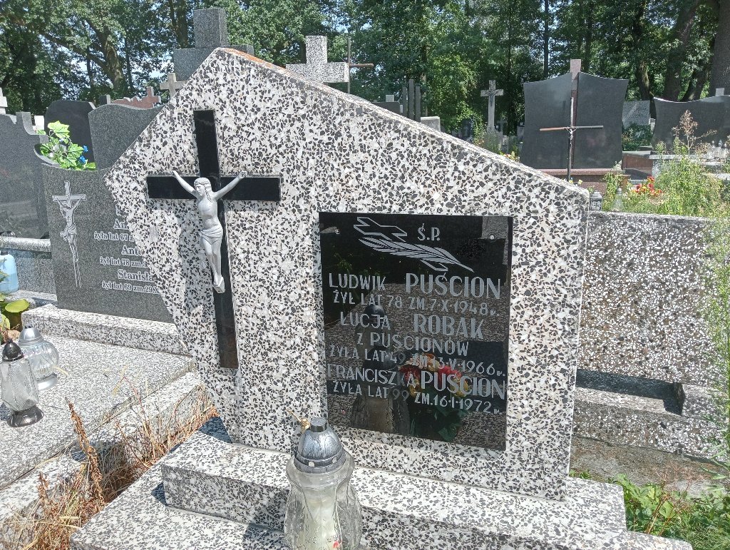 Grób Ludwik Puścion