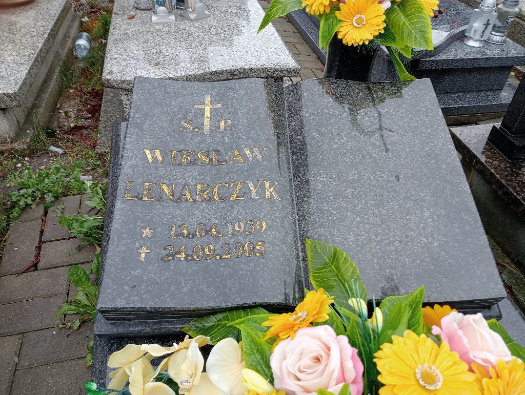 Grób Elżbieta Lenarczyk
