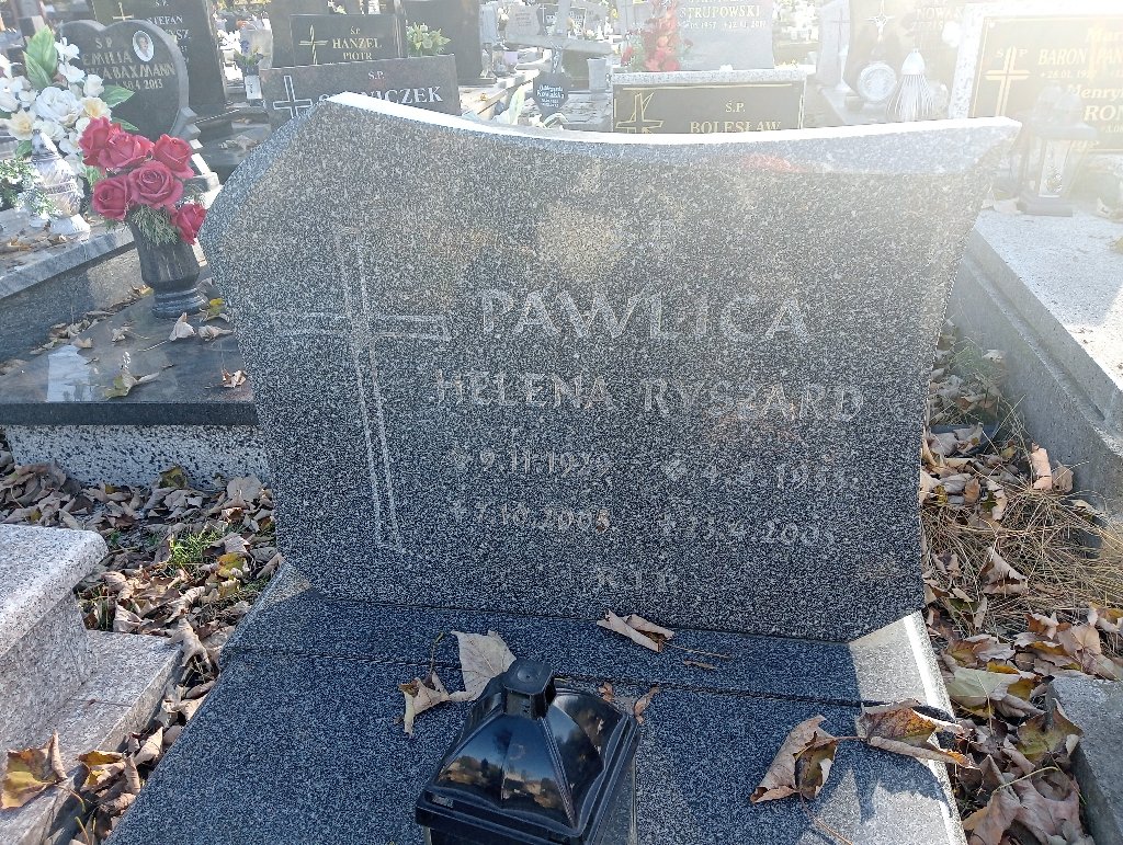 Grób Helena Pawlica