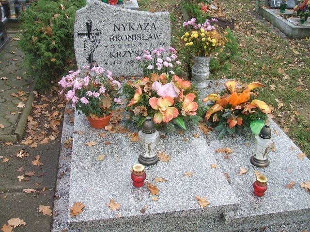 Grób Stanisława Nykaza