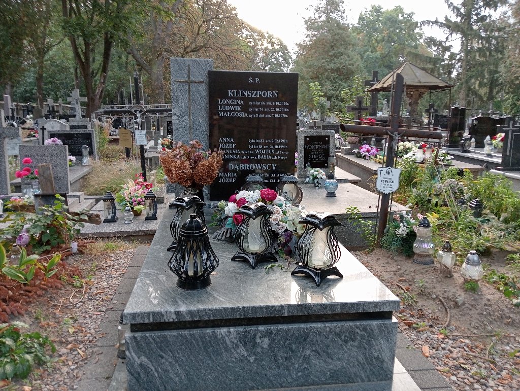 Grób Małgorzata Klinszporn