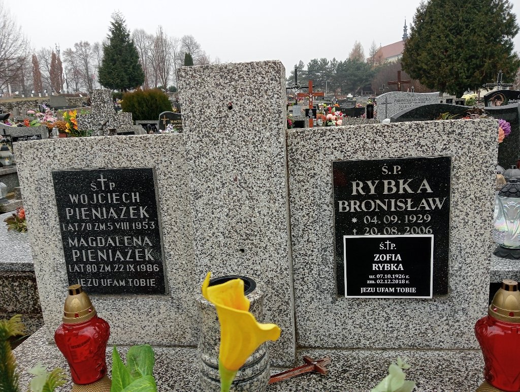 Grób Zofia Rybka