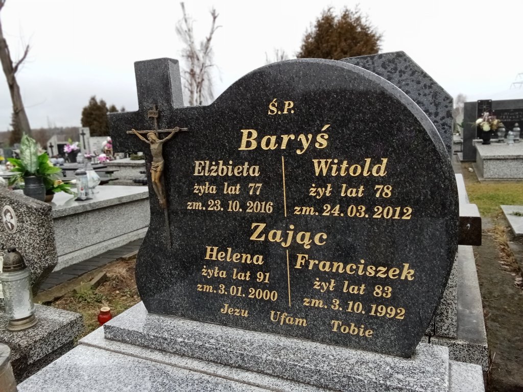 Grób Franciszek Zając