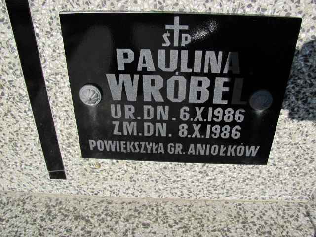 Grób Paulina Wróbel