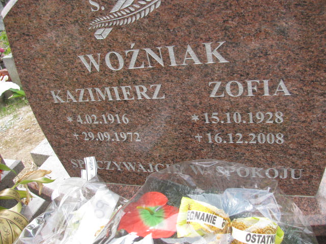 Grób Leszek Woźniak