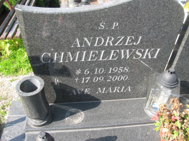 Grób Andrzej Chmielewski