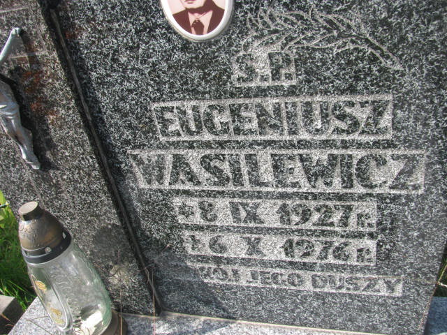 Grób Eugeniusz Wasilewicz