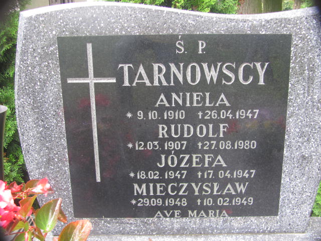 Grób Aniela Tarnowska