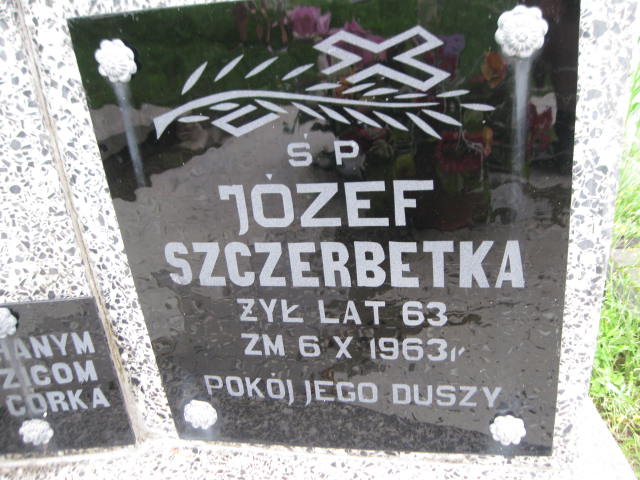 Grób Józef Szczerbetka