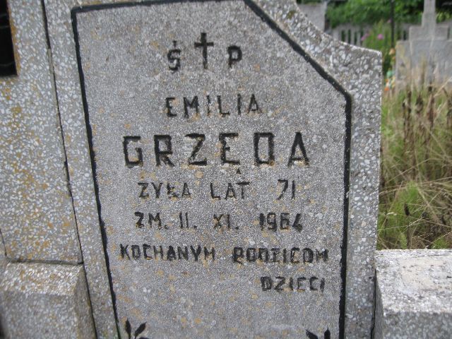 Grób Stanisław Grzęda