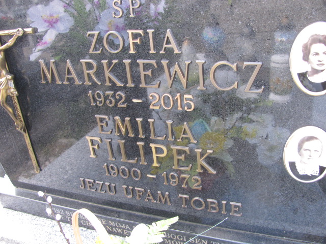 Grób Emilia Filipek