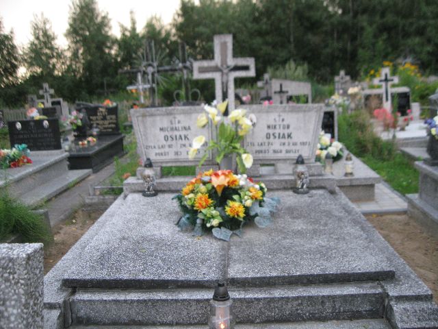 Grób Michalina Osiak