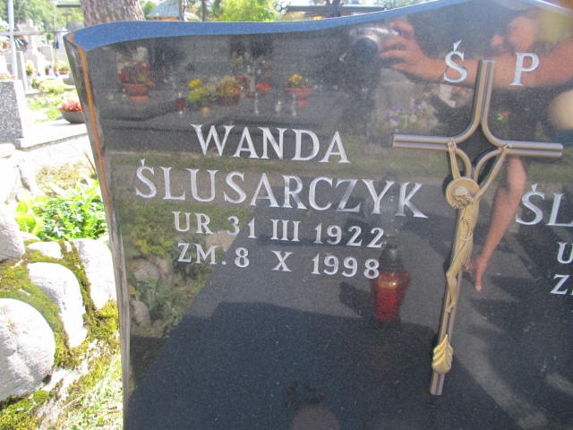 Grób Wanda Ślusarczyk