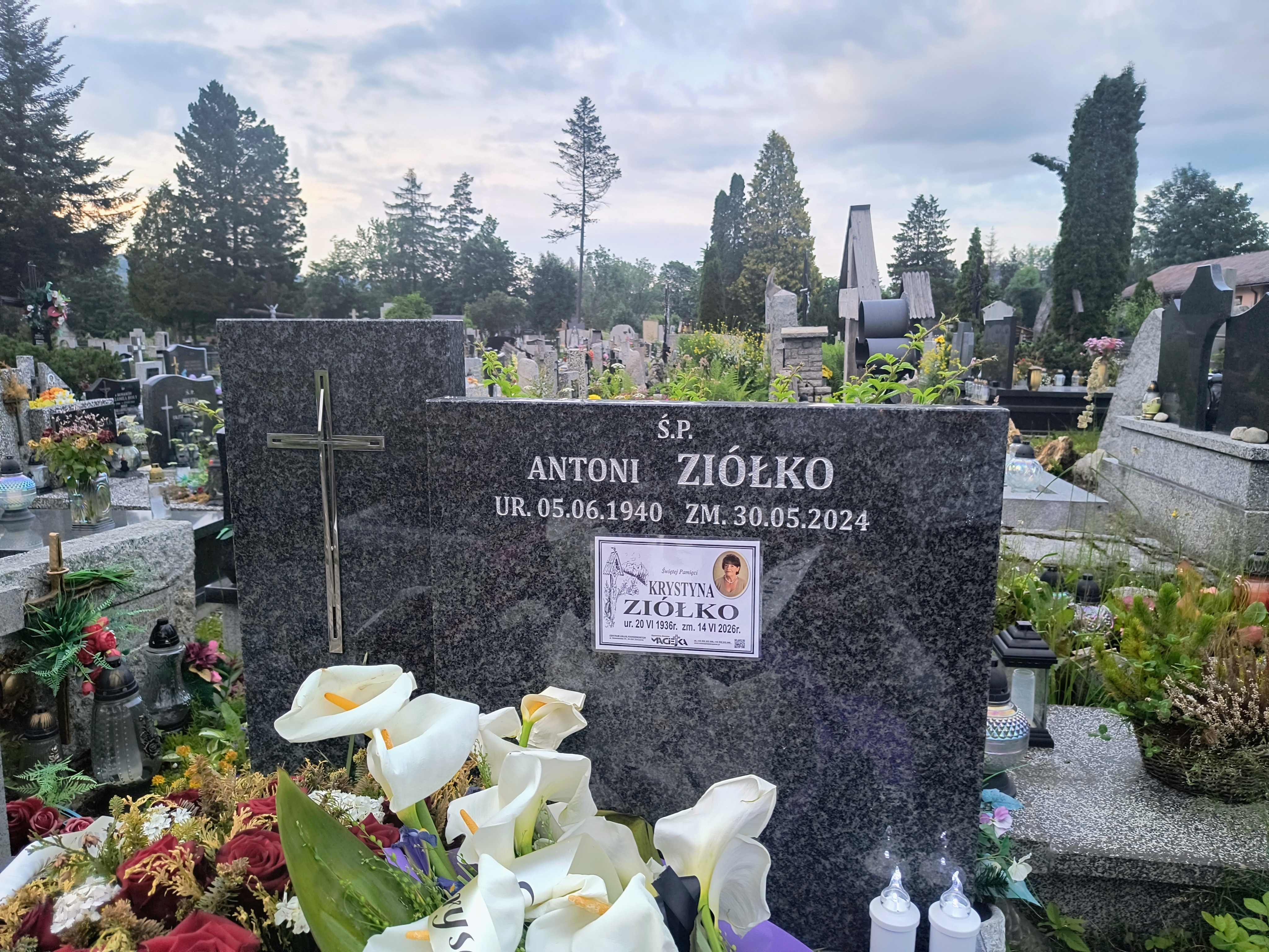 Grób Krystyna Ziółko