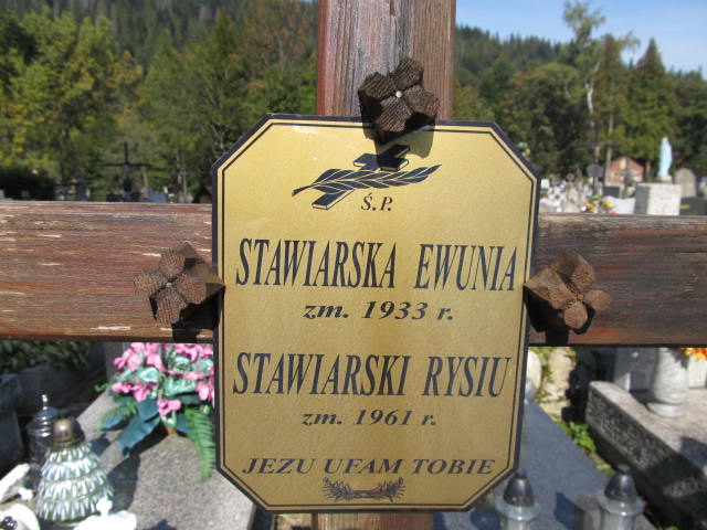 Grób Ryszard Stawiarski