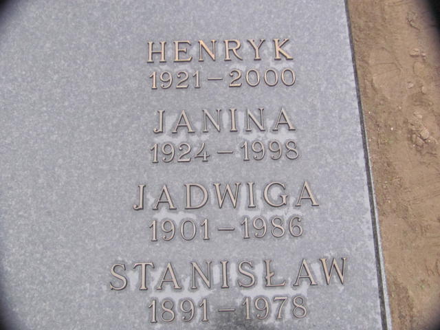Grób Henryk Olejniczak