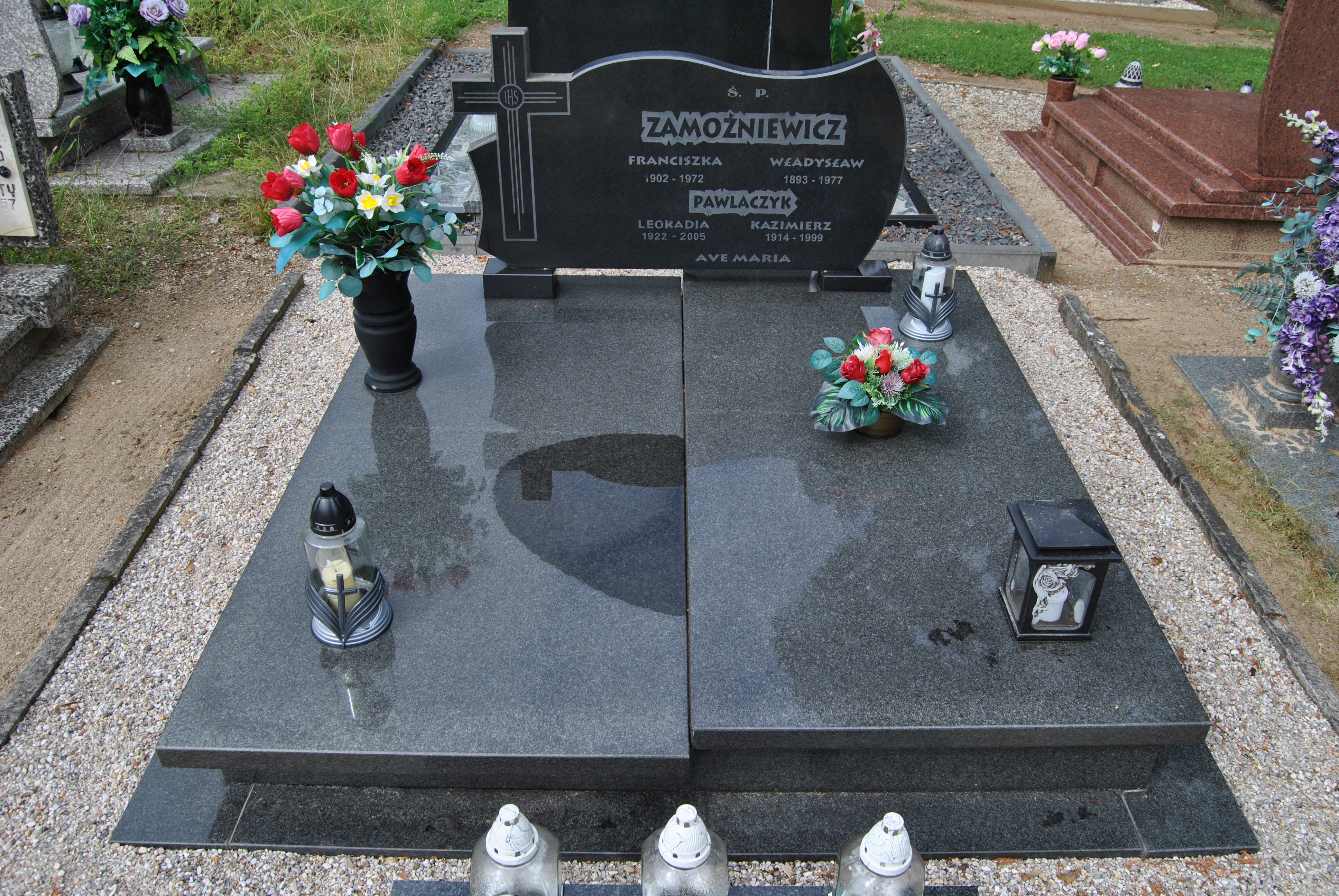 Grób Franciszka Zamożniewicz