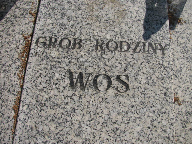 Grób EDWARD WOŚ