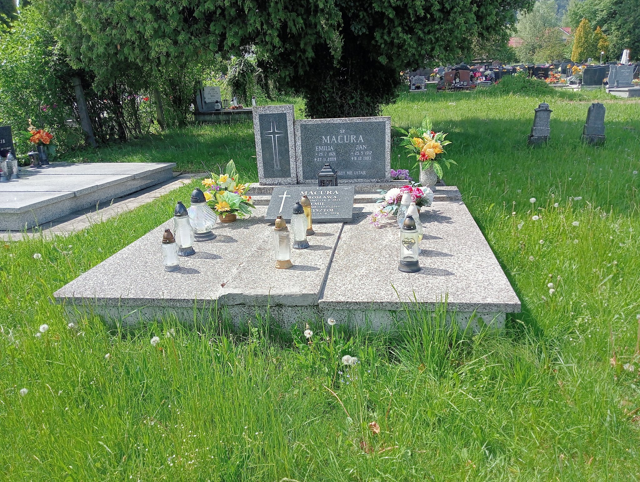 Grób Krzysztof Macura