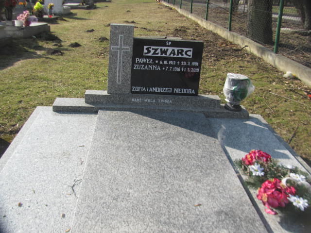 Grób Paweł Szwarc