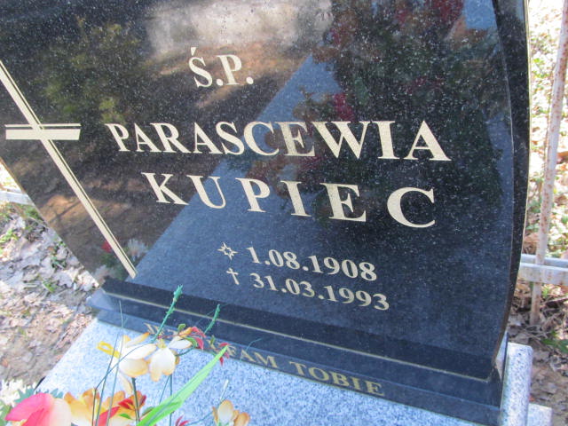 Grób Ryszard Kuoiec