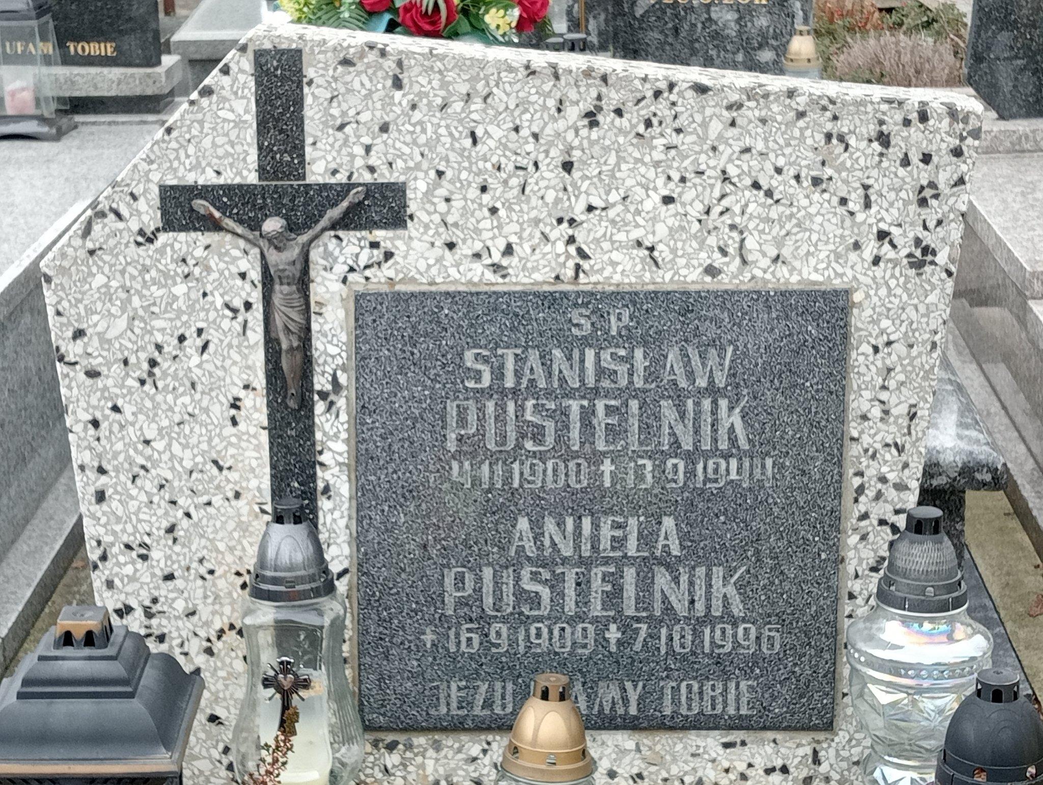Grób Aniela Pustelnik