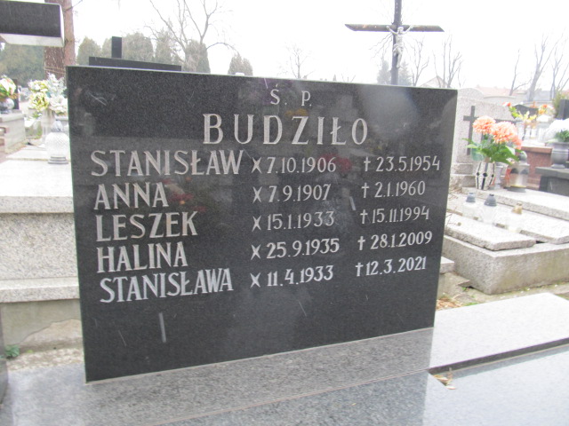 Grób Stanisław Budziło