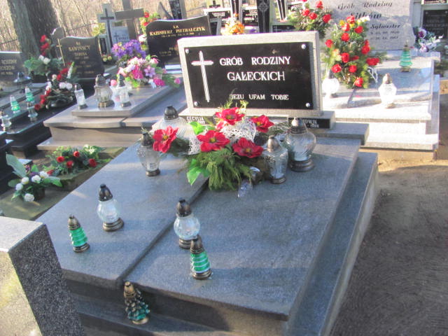 Grób Ludwik Gałecki