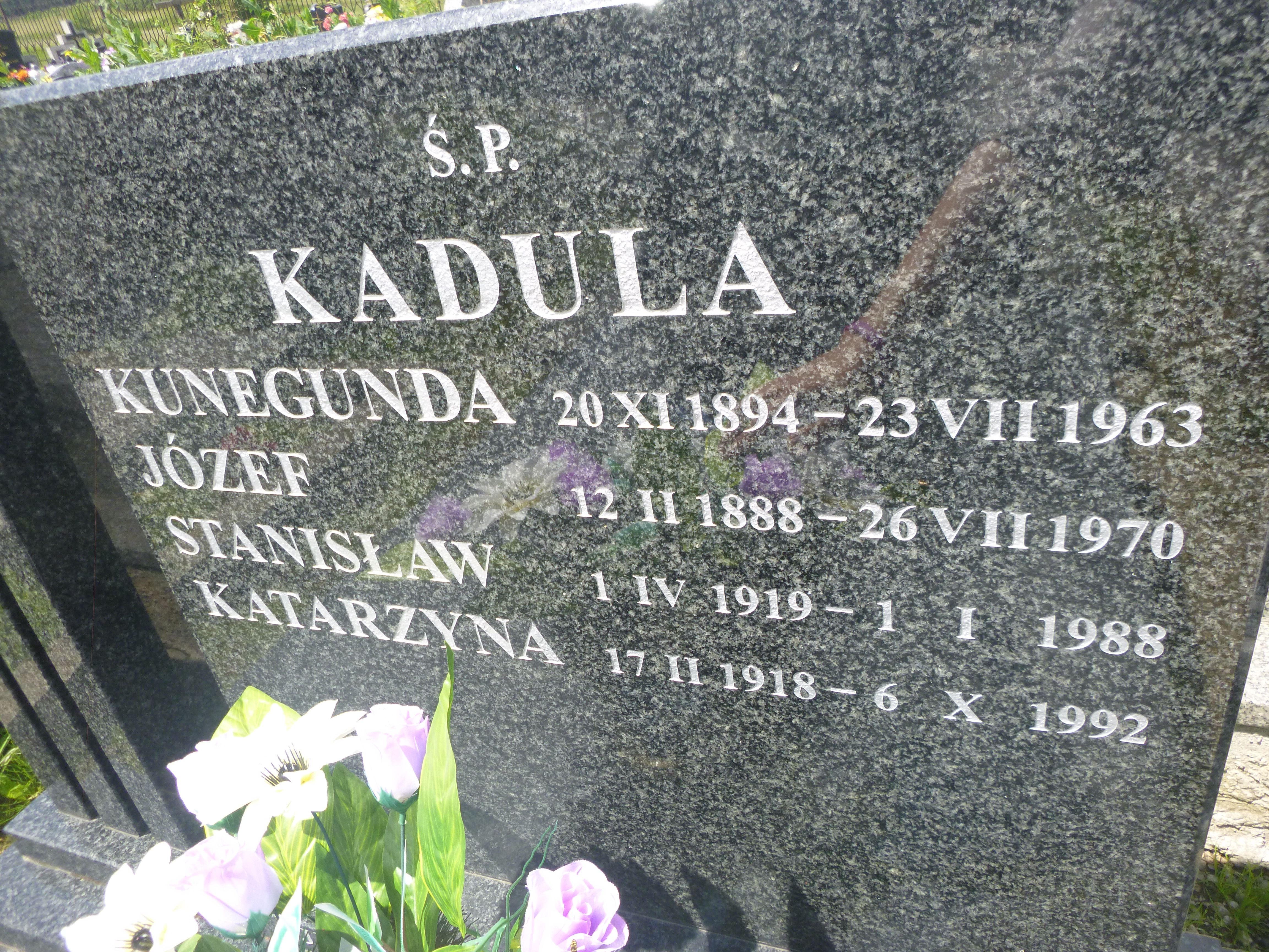 Grób Katarzyna Kadula