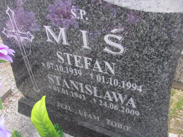 Grób Stefan Miś