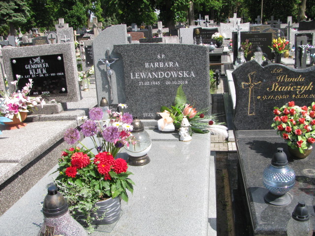 Grób Barbara Lewandowska