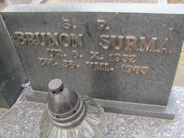 Grób Brunon Surma